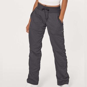 Lululemon Dance Studio Pant Dark Gray, unlined size 2